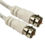 COAXIAL SATELLITE CABLE EXTENSION VIRGIN MEDIA SKY TV BROADBAND F CONNECTOR LEAD