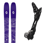 SCOTT Pack ski de randonnée Scott Sea 116 Dark Purple/mint Green 25 + Fixations Homme Violet taille 182 2025