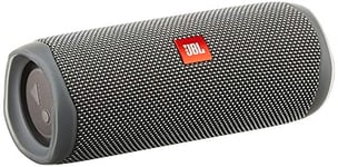 JBL Portable Speaker Flip 5|Portable/Waterproof/Wireless|Bluetooth|Grey|Jblflip5Gry