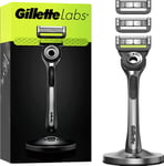 Rasoir Gillette Labs Exfoliation Bar Homme + 3 LAMES / ProGlide Fusion 5 Gilette