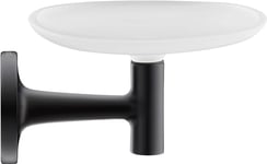 Duravit Porte-Savon Starck T 009933 pour Montage Mural, Coloris: Noir Mat - 0099334600