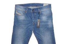 DIESEL SLEENKER 0670K JEANS SLIM SKINNY W29 L32 100% AUTHENTIC