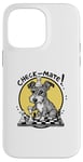 Coque pour iPhone 14 Pro Max Chien terrier mignon avec échiquier et pièces d'échecs