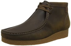 Clarks Homme Shacre Boot Bottine Chukka, Cire d'abeille, 45 EU