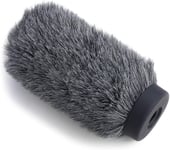 Ntg4+ Microphone Pare-Br Anti-Vent, Microphone Bonnette Pour Rode Ntg4 Plus Shotgun Microphones, Filtre Anti-Pop En Fourrure Jusqu'À 6.3""De Longeur Par[X551]