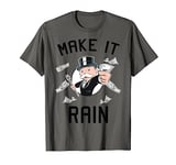 Monopoly Man Make It Rain Vintage Logo T-Shirt