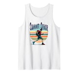 Summit Seeker Funny Hiking Adventure Climbing Mountaineer Tank Top