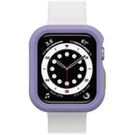 Otterbox Bumper All Day pour Apple Watch Series SE 2e gen/SE 1e gen/6/5/4 44mm, Antichoc, anti-chute, élégant étui de protection pour Apple Watch, protège l'écran et les bords, Mauve
