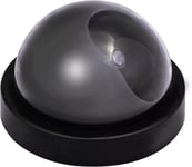 Dummy Round Fake Camera With Led Outdoor Indoor Security CCTV