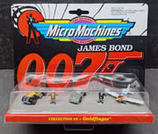 Micro Machines James Bond 007 Collection #3 Goldfinger Galoob Retro New Sealed