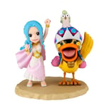 Banpresto Figurine d'action Nefeltari Vivi & Karoo One Piece World Collectable Log Stories 7 cm Multicolore BP89559P