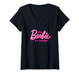 Womens Barbie - This Barbie Is A Teacher V-Neck T-Shirt