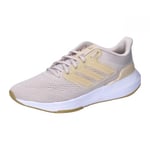 adidas Femme Eq23 Run Basket, Noyau Blanc cassé, Noir et Beige Magique, 42 EU