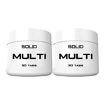 2 x SOLID Nutrition MULTI, 90 tabs