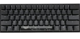 Ducky Mecha Mini tastatur USB QWERTY Engelsk Sort