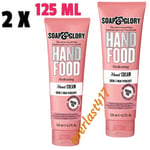 Soap&Glory Hand Food Hydrating Hand Cream Original Pink rose & bergamot scent,2X