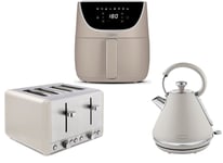 Tower Cavaletto Latte Kettle 4 Slice Toaster & 6L Digital Air Fryer Matching Set