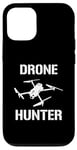 Coque pour iPhone 12/12 Pro Drone Hunter Objet volant Contrôle de la circulation aérienne