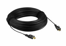 Aten 100 M Aktiv Optisk True 4K Hdmi-Kabel (True 4K Vid 100 M), 100 M, Hdmi Typ D (Micro), Hdmi Typ D (Micro), 3D Kompatibilitet, 18 Gbit/S, Svart