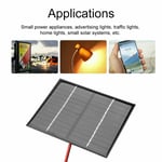 Mini 12V 1.5W Solar Panel Power Module For Light Battery Phone Charger DIY GSA