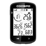 COOSPO Ordinateur de vélo GPS CS300, Compteur Velo sans Fil de 40h Autonomie de Batterie Écran Rechargeable étanche IPX7, VTT Vélo de Route Rétroéclairé Automatique de 2,6 Pouces, Bluetooth5.0/ Ant+