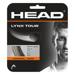 HEAD Lynx Tour Corde de Tennis Mixte Adulte, Champagne, 1.20 mm / 18 g