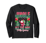 JINGLE ALL THE WAY TO MY BIRTHDAY. XMAS TREE, CHRISTMAS Long Sleeve T-Shirt