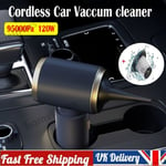 Wet/Dry Cordless Car Vacuum Cleaner Powerful Strong Suction Handheld Cleaning UK