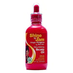 Ampro Shine-n-Jam Magic Fingers Nourishing Scalp Oil - Intensely Moisturizes and Soothes Dry or Sensitive Areas - Formulated with Natural Oils and Nutrients - Promotes Healthy Hair - 118 ml