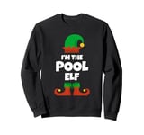 I'm The Pool Elf Family Pajama Christmas Funny Player Sweatshirt