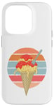 Coque pour iPhone 14 Pro Spaghetti glaces cornet marinara fourchette nourriture