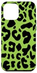 iPhone 14 Pro Max Green Leopard Cheetah Print Phone Case Cute Animal For Women Case