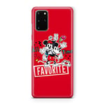 ERT GROUP Coque de téléphone Portable pour Samsung S20 Plus / S11 Original et sous Licence Officielle Disney Motif Mickey & Minnie 011 adapté à la Forme du téléphone Portable, Coque en TPU