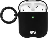 Case for AirPods Gen 1 & 2 by Case-Mate Hook Ups with Clip Matte Black