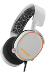 SteelSeries 61444 Arctis 5 [Legacy Edition], Casque Gaming, Illumination RGB, DTS 7.1 Surround pour PC, PC , Mac , PlayStation 4 , Mobile , VR - Blanc