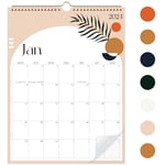 Calendar 2024 UK-18 Month Wall Calendar from Jan 2024- June 2025 Monthly Calendar Planner for Office Family,BOHO Style