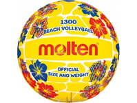 Molten Beach Volleyball Molten V5b1300-Fy, Synth. Leather Size 5