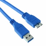 3m USB 3.0 Type A Male Plug to Micro B USB Cable Lead HDD Hard Drive