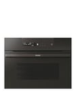 Haier Hwo45Nb2B0B1 34-Litre I-Message Series 2 Built-In Combi Microwave With Grill, 900W - Black - Microwave Only