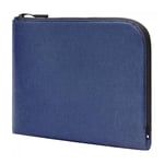 Incase Facet Sleeve Twill Macbook Pro 16 16" Genanvendt Polyester Marineblå