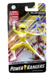 Mini Figurine Power Rangers Edition Limitée Jaune Ranger 6,5 cm Hasbro Collector