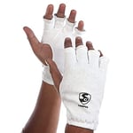 SG Batting Gloves League | LH, Youth Size, Multicolor | Professional Grade Padded Gloves | Superior Finger Protection | Comfortable & Durable Wicketkeeper Gloves for Junior Cricketers