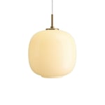 Louis Poulsen VL 45 Radiohus Ø250 taklampa Brass/Glossy Pale Yellow