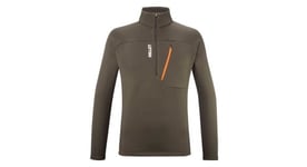 Polaire millet seneca 1 2 zip khaki