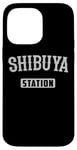 Coque pour iPhone 14 Pro Max Shibuya Gare de Tokyo Souvenir du Japon