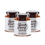 Hawkshead Bloody Mary Chutney 3 x 200g - Vegan, Gluten-Free, Tomato & Vodka