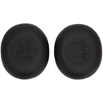 Protection auditive Coussinets d'oreille professionnels en cuir protéiné pour casque Jabra ELITE 45h Evolve2 65 MS UC Noir