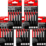 25x T119BO Lot de lames de scie sauteuse pour Bosch,Dewalt,Makita,Milwaukee et bien d'autres.[W722]