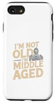 Coque pour iPhone SE (2020) / 7 / 8 Je ne suis pas vieux, je suis d'âge mûr, drôle, médiéval, Ren Faire Knight