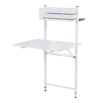 Fermob - Bistro Balcony Table 57x77 cm Cotton White 01 - Utendørs spisebord - Hvit - Metall